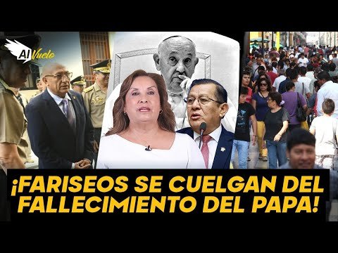 ¡FARISEOS! | Dina predica amor por el Papa olvidando cómo la «cuadró» por las muertes en protestas