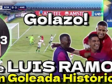 🔥 ¡GOLAZO de Luis Ramos en la GOLEADA de América de Cali vs Racing! ⚽ | Copa Sudamericana