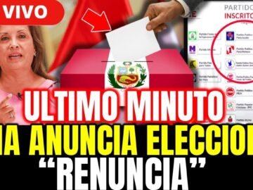 🔴¡URGENTE! USURP4DOR4 DE DINA BOLUARTE CONVOCA ELECCIONES GENERALES 2026 ¡DESC4R4DA!