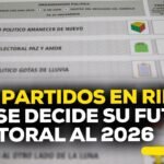 ¿Qué partidos podrían quedar fuera de las elecciones 2026? #ADNRPP | ENTREVISTA