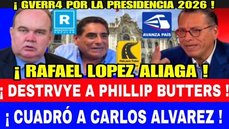 BOOM ¡¡ PORKY CONTUNDENTE SON UNOS PAYASOS CUADRÓ FEO A PHILLIP BUTTERS Y A CARLOS ALVAREZ EN VIVO