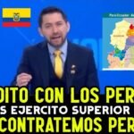 CANIDATO ECUATORIANO MENCIONA A PERU Y HABLA DEL PODERIO DEL EJERCITO ECUATORIANO EN SEGURIDAD