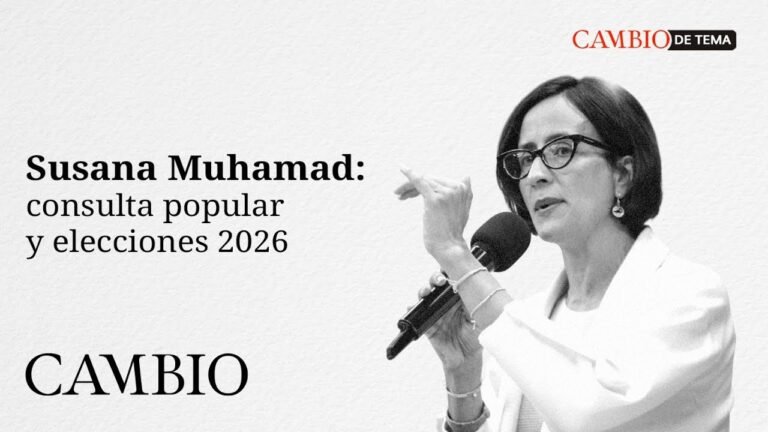 Entrevista con Susana Muhamad: presidenciales de 2026 y consulta popular