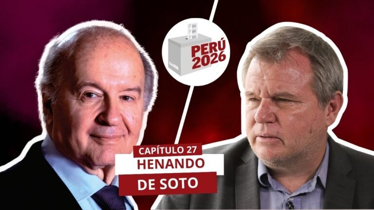 Hernando de Soto cuenta todo sobre su candidatura | Perú 2026 🚨