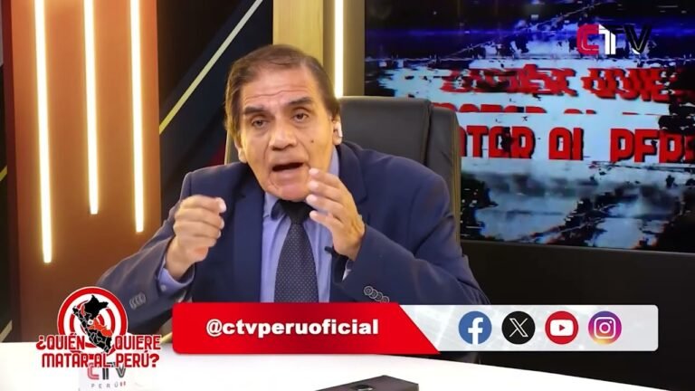 JOSÉ TORRES: “¡LOS PARTIDOS POLÍTICOS QUE POSTULARÁN EN 2026 SON FINANCIADOS POR LA MINERÍA ILEGAL!