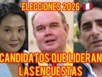 Keiko Fujimori, Rafael López Aliaga y Carlos Álvarez lideran las preferencias electorales del 2026