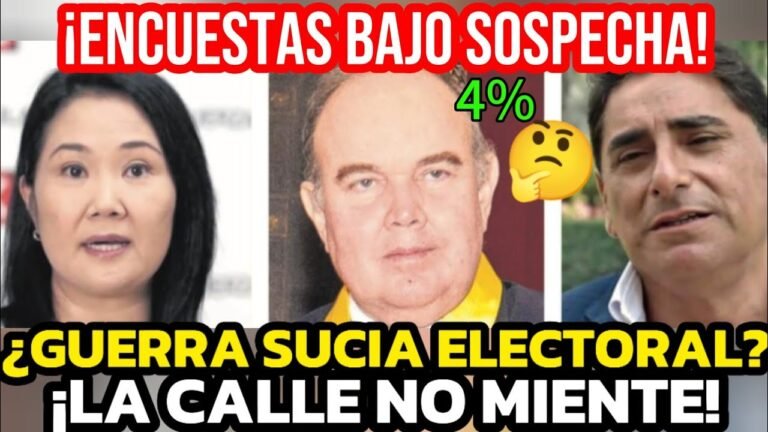 ¡KEIKO, LÓPEZ ALIAGA Y CARLOS ÁLVAREZ LIDERAN  PRIMERAS PREFERENCIAS SEGUN IPSOS!