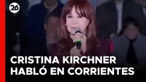 EN VIVO - ARGENTNA | Discurso completo de CRISTINA KIRCHNER en la provincia de Corrientes