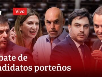 EN VIVO: EL DEBATE DE LOS CANDIDATOS A LEGISLADORES DE CABA