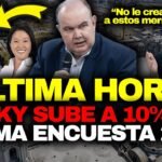 🚨EXCLUSIVA🚨PORKY SUBE A 10% EN ÚLTIMA ENCUESTA PRESICENCIAL 2026