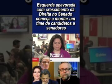 Esquerda preocupada com o Senado em 2026