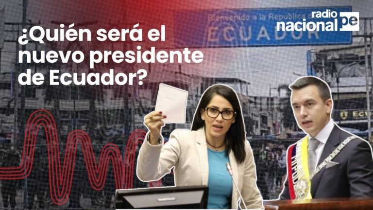 Periodista ecuatoriano comenta los detalles de la segunda vuelta de las elecciones en Ecuador 2025