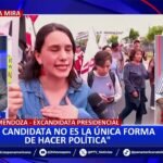 Verónika Mendoza descarta postular el 2026: "Ser candidata no es la única forma de hacer política"