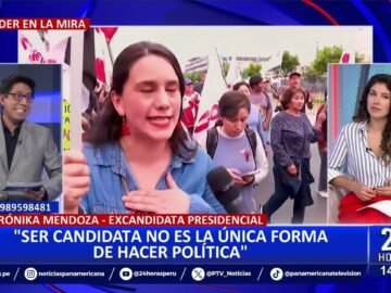 Verónika Mendoza descarta postular el 2026: "Ser candidata no es la única forma de hacer política"