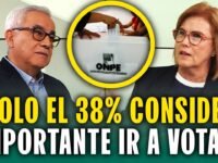 ¿Cómo votamos los peruanos? "Solo el 38% considera importante ir a votar"