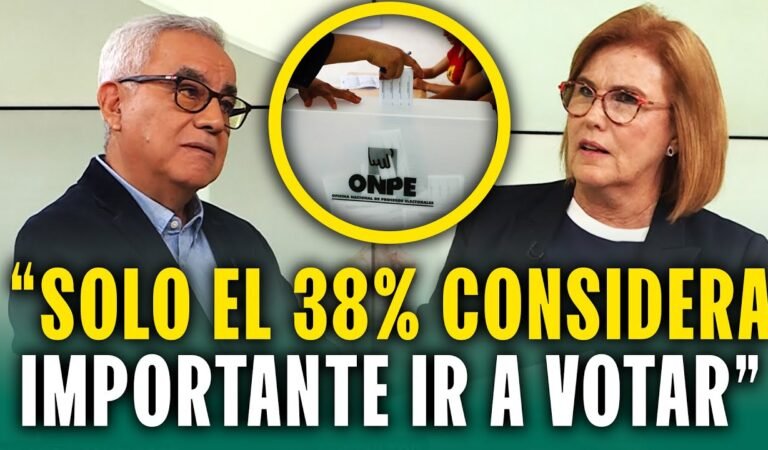 ¿Cómo votamos los peruanos? «Solo el 38% considera importante ir a votar» ¿Cómo votamos los peruanos? «Solo el 38% considera importante ir a votar»