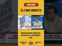 Martin vizcarra afirma que postulara a la presidencia 2026 #perú #noticias