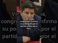 Pedro Castillo será candidato el 2026